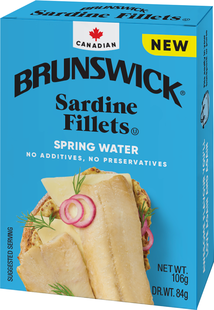 Brunswick Sardines Fillet in Spring Water
