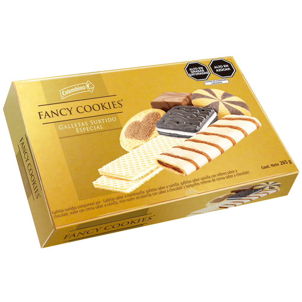 COLOMBINA MOMENTS FANCY COOKIES 325G