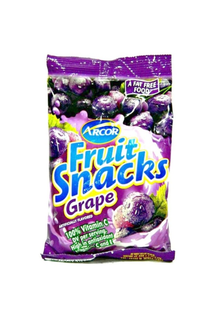 Arcor Fruit Snack Grape 2.25oz