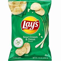Lay's Potato Chips Cream &amp; Onion 7.75oz