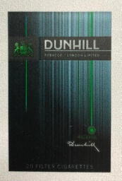 [01854] Dunhill Double CrushTurquoise &amp; Blue 20s