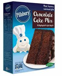 [02001] Pillsbury Dark Choc Cake Mix 375g