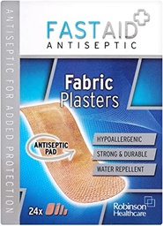 [03569] FASTAID FABRIC PLASTERS ASSORTED