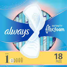 ALWAYS P/L BREATHABLE 18CT