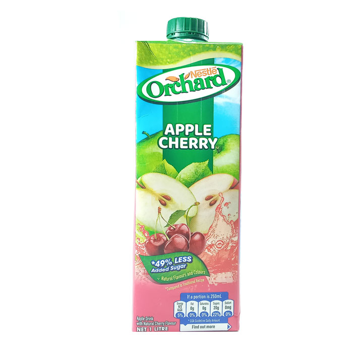 Orchard-Apple/Cherry Drink SCREW CAP 1litre