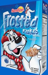 SUNSHINE FROSTED FLAKES 284G
