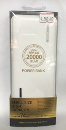 [08358] Remax 20000mAh Charger White