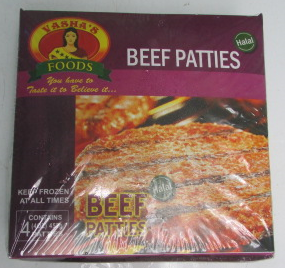 Vasha's Beef Patties 4oz