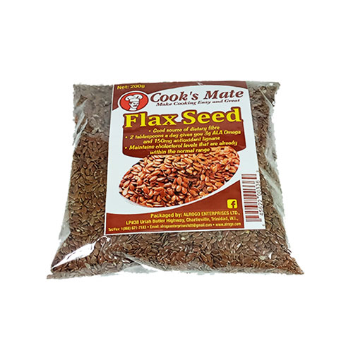 COOK'S MATE FLAX SEED (BROWN) 200G