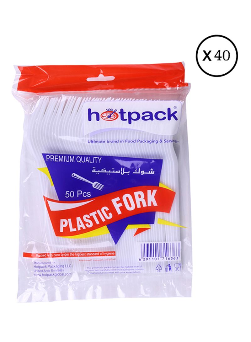 HOTPACK Heavy Duty Fork 25PK
