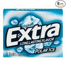 WRIGLEYS EXTRA SLIM POLAR ICE (15 STK)