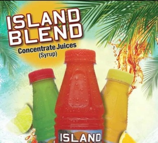 ISLAND BLEND-FRUIT PUNCH CONCENTRATE JUICE (SYRUP) 300ML