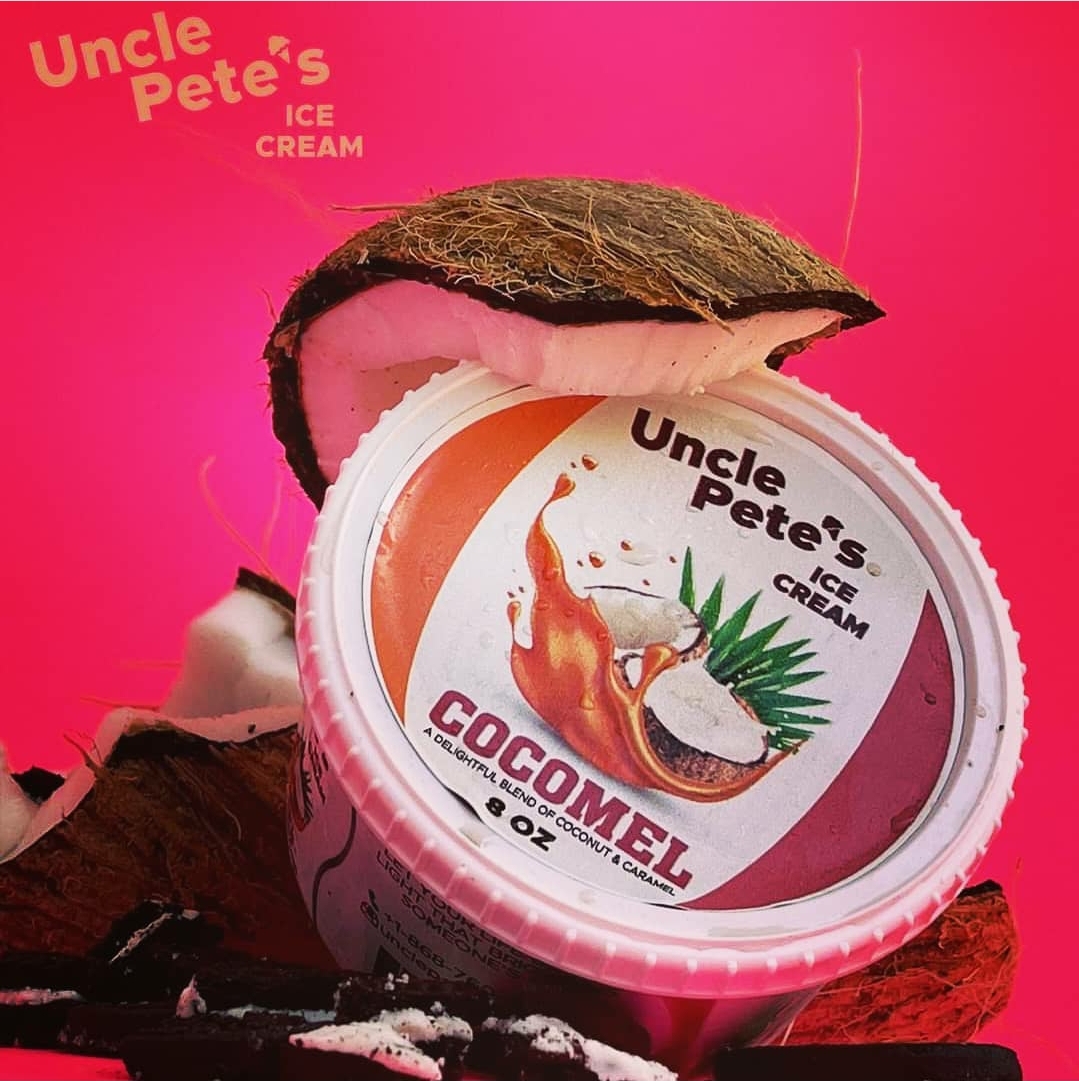 UNCLE PETE'S-COCOMEL ICE-CREAM 8OZ