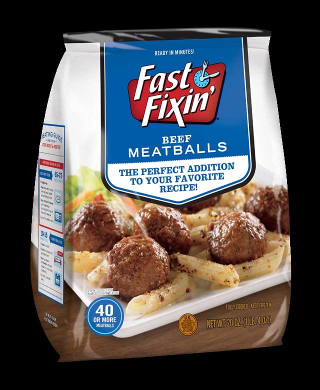 FASTFIXIN MEATBALLS - BEEF (20OZ) FULLY COOKED