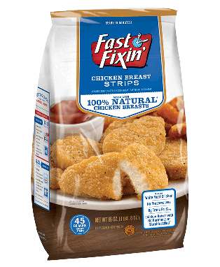 FASTFIXIN CHICKEN BREAST STRIPS (FULLY COOKED) 24OZ