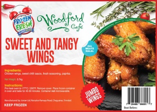 Woodford Cafe SWEET & TANGY WINGS