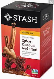 STASH SPICE DRAGON RED CHAI HERBAL TEA
