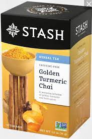 STASH GOLDEN TURMERIC CHAI TEA HERBAL