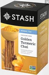 STASH GOLDEN TURMERIC CHAI TEA HERBAL