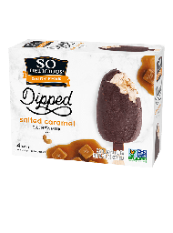 [010603] SO DELICIOUS SALTED CARAMEL DIPPED BARS 4CT
