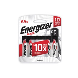 [11863] Energizer Max AA6