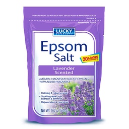 [11877] EPSOM SALT - LAVENDER SCENTED 544G