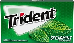 [12116] Trident Spearmint 14pc