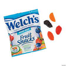WELCH'S MIXED FRUIT FRUIT SNACKS 25.5G