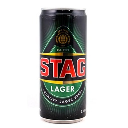 [12313] Stag Beer Slim Can 295ml