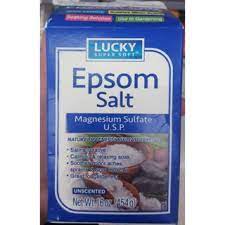 [12641] EPSOM SALT - MAGNESIUM SULFATE 544G