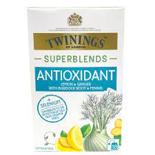 TWININGS SUPERBLENDS ANTIOXIDANT TEA (18 PCS)