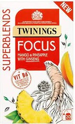 [12681] TWININGS SUPERBLENDS FOCUS TEA (18 PCS)