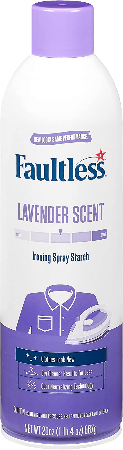 FAULTLESS SPRAY STARCH IMPECABLE LAV 20OZ