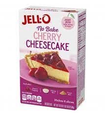 Kraft Jell-O NO BAKE CHERRY CHEESECAKE