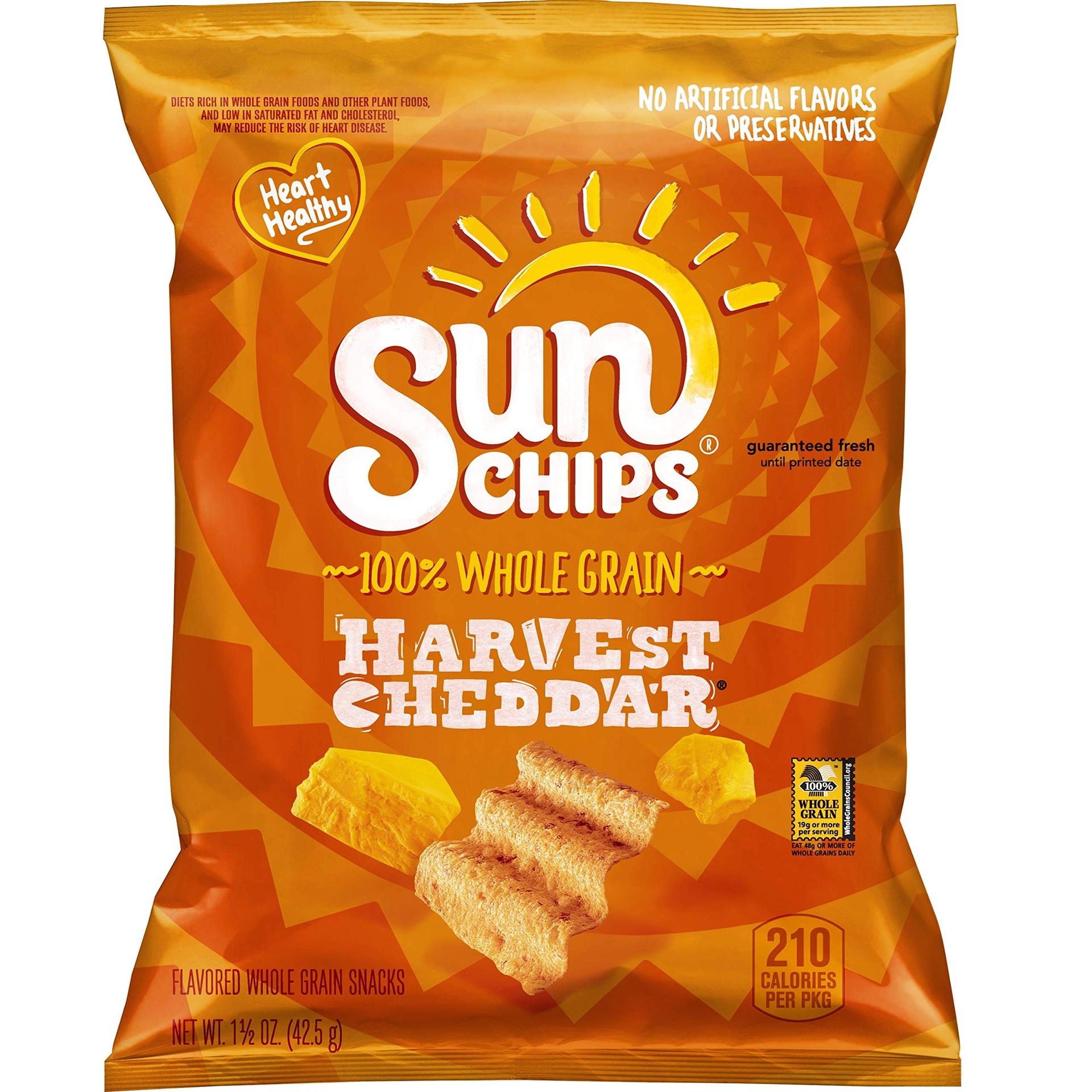 SUN CHIPS HARVEST CHEDDAR 42.5g