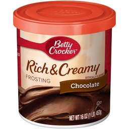[13845] BettyC Frosting Dark Chocolate 16oz