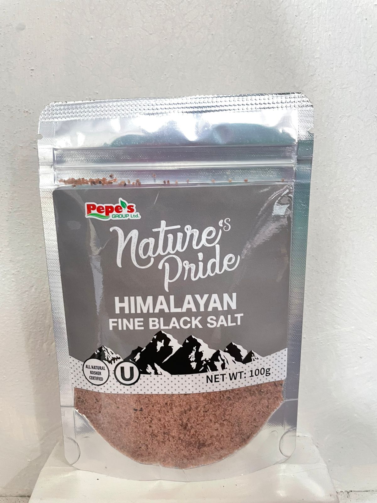 Nature's Pride Himalayan Fine Black Salt 100g