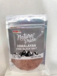 [13929] Nature's Pride Himalayan Fine Black Salt 100g