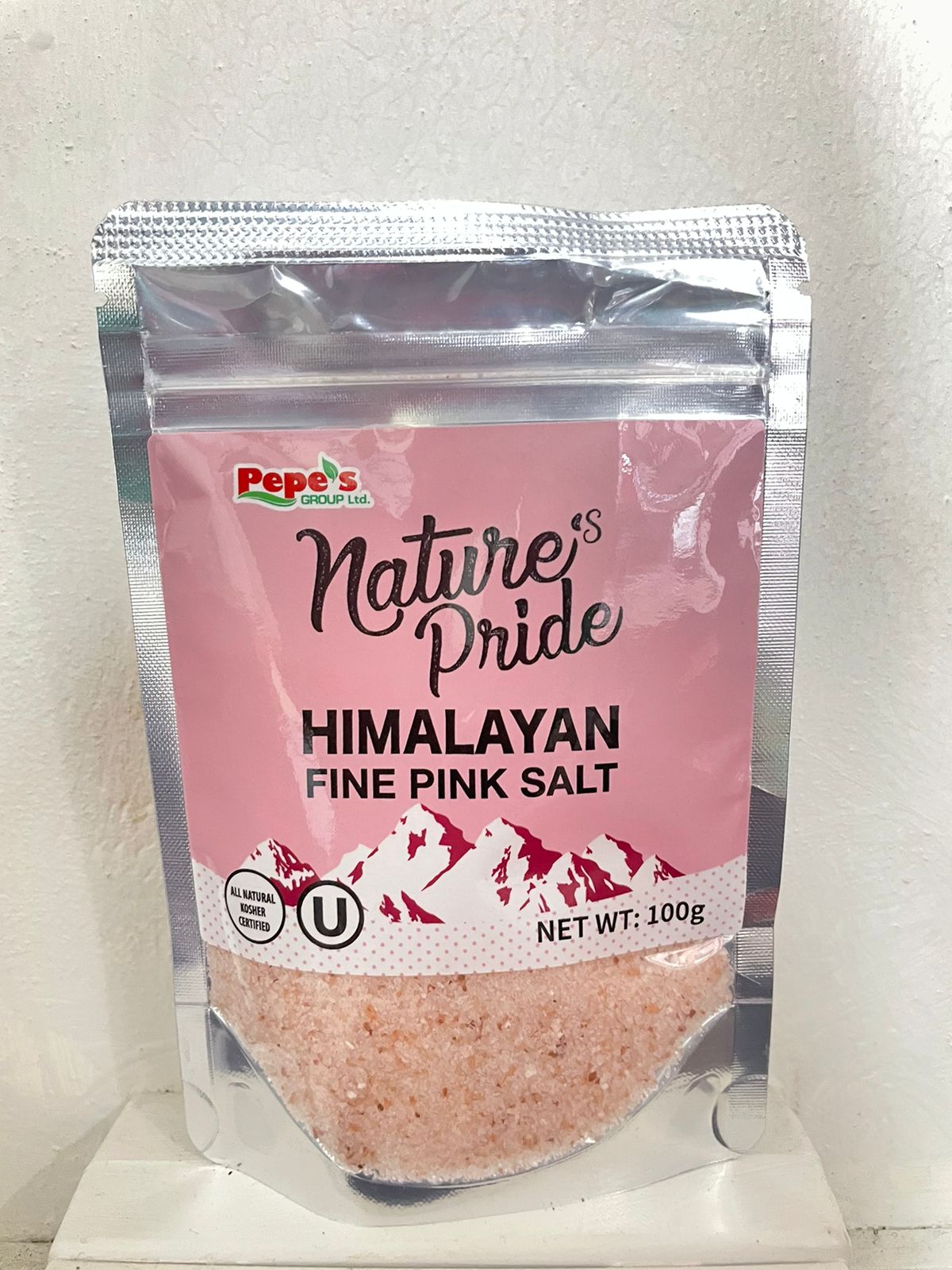 Nature's Pride Himalayan Fine Pink Salt 100g