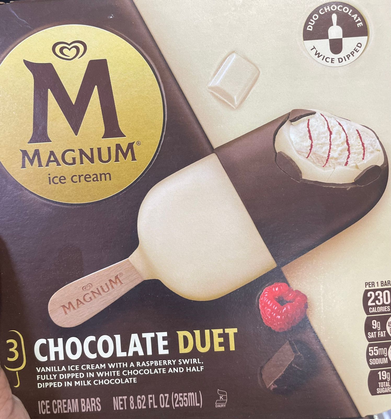 Magnum - Chocolate Duet 3pk