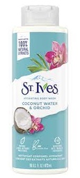[14164] ST IVES BODY WASH CNUT WATER &amp; ORCHID 16OZ