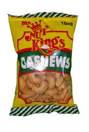 THE NUT KING'S CASHEWS 28G