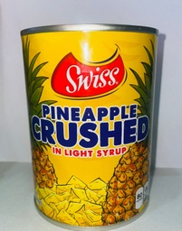 [14558] SWISS PINEAPPLE CRUSHED IN SYRUP 20OZ