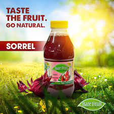Bare Fruit Juice Sorrel 500ml