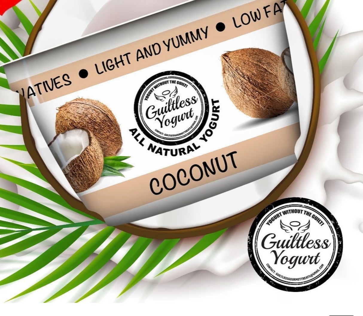 Guiltless Yogurt Coconut 
