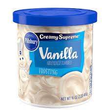 Pillsbury Vanilla Frosting 16oz