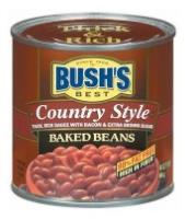 BUSH'S BEANS - COUNTRY STYLE 16 OZ :BAKED