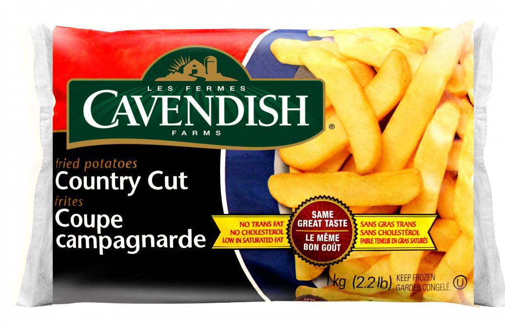 Cavendish Steak Cut Fries 1KG