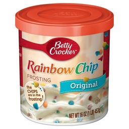 [00953] BettyC Frosting Rainbow Chip 16oz