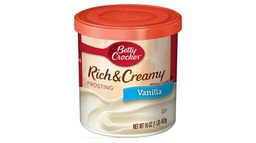 [00954] BettyC Frosting Vanilla 16oz